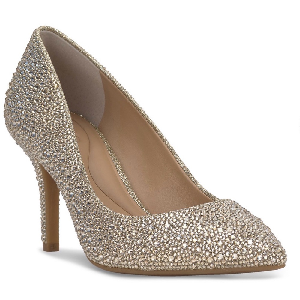 INC Women's Zitah Embellished Pointed Toe Pumps